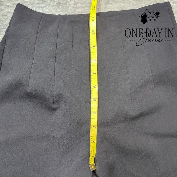 Zara High Waist Straight Leg Pants Size XS - Picture 4 of 6